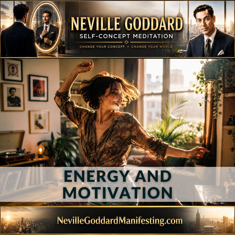 Neville Goddard Self-Concept Meditation: Energy and Motivation thumbnail